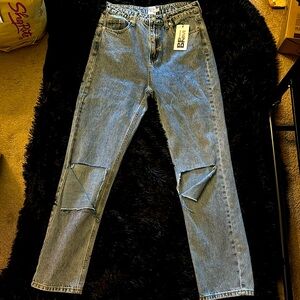 NWT Princess Polly Denim jeans size 8